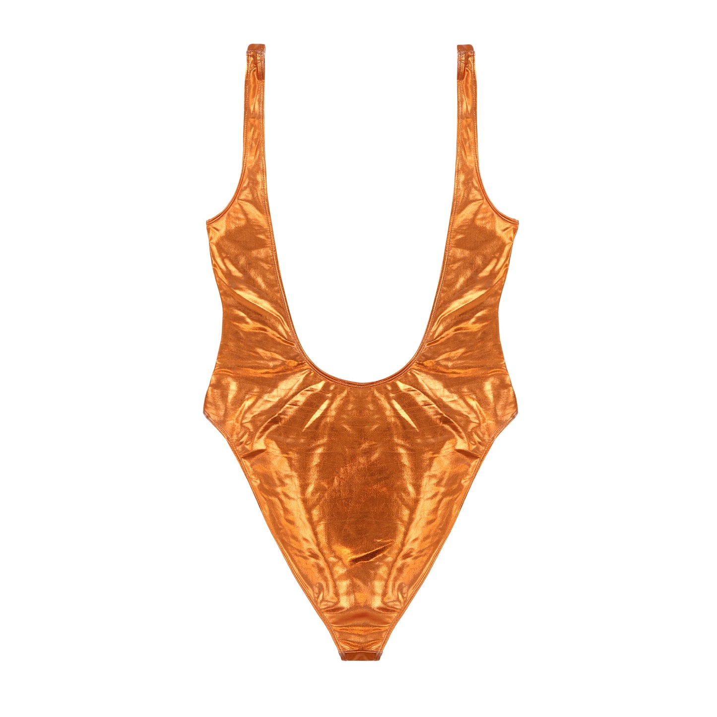 Sports Illustrated Swim Orange One-Piece