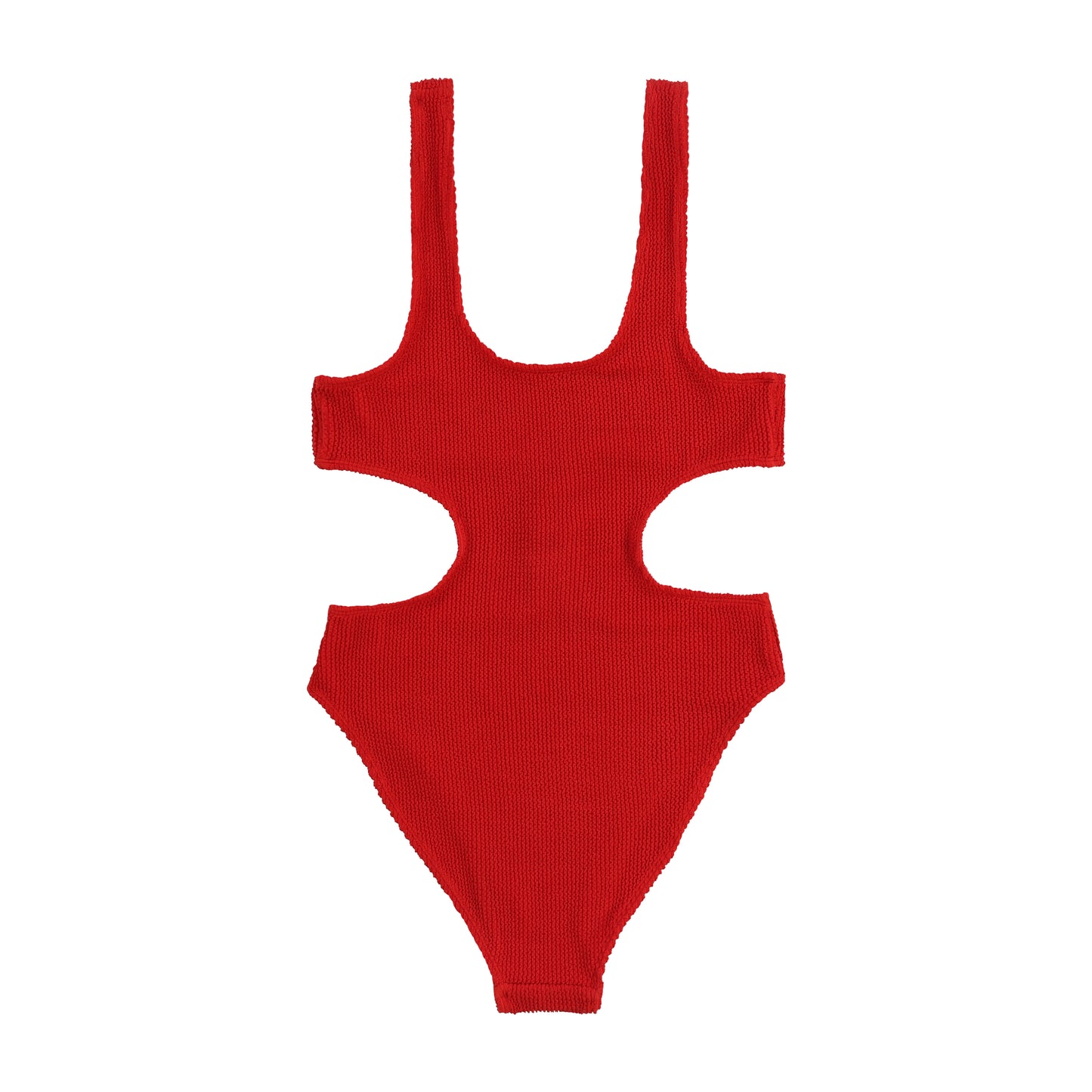 Exuma Cherry Red Cut Out One-Piece