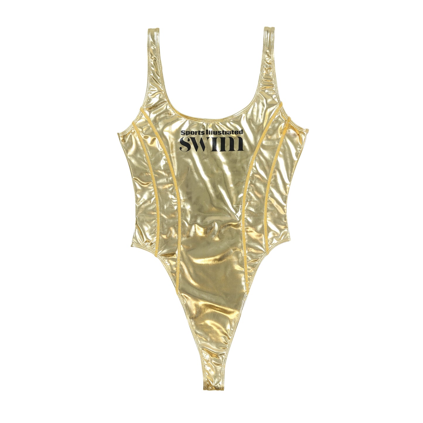Sports Illustrated Swim Gold One-Piece