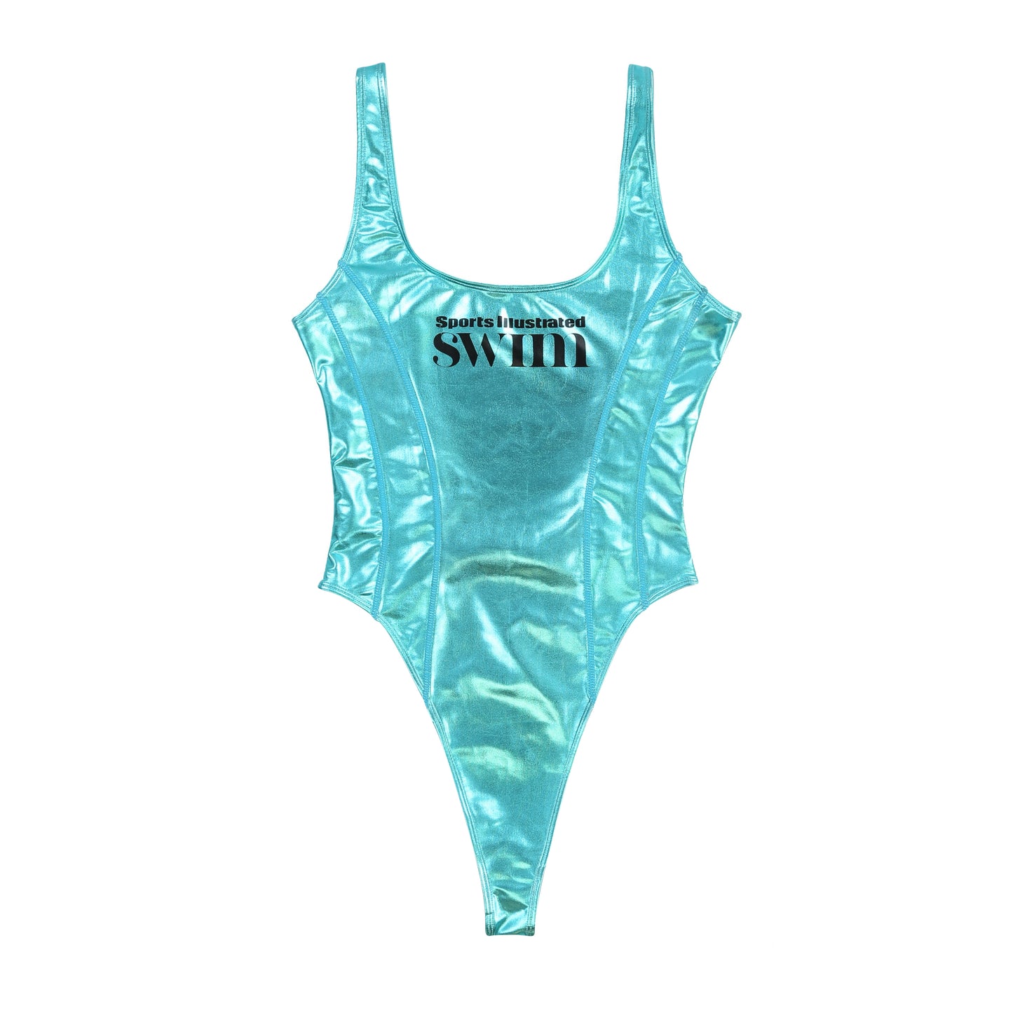 Sports Illustrated Swim Teal One-Piece